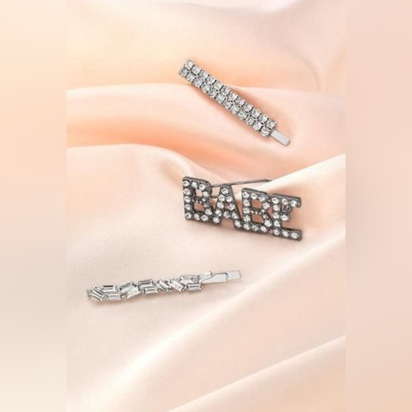 💕Host Pick💕Stella & Dot Bling Trio Hair Accessories - Picture 2 of 5
